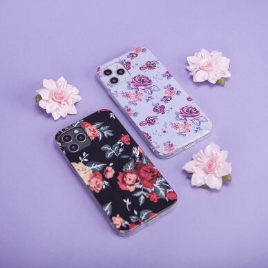 iPhone XR Trendy nugarėlė Flowers2 5