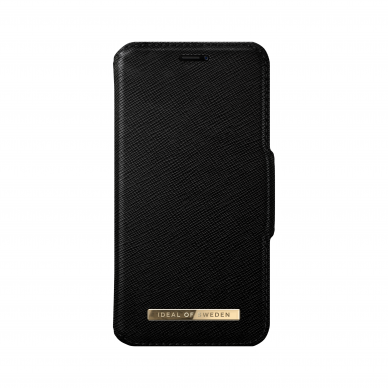 iPhone XS MAX iDeal Of Sweden dėklas Wallet Black