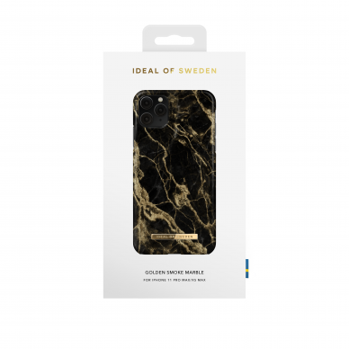 iPhone XS MAX iDeal Of Sweden nugarėlė Golden Smoke Marble 2