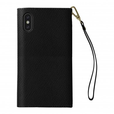 iPhone X/XS iDeal Of Sweden dėklas Mayfair Clutch Black