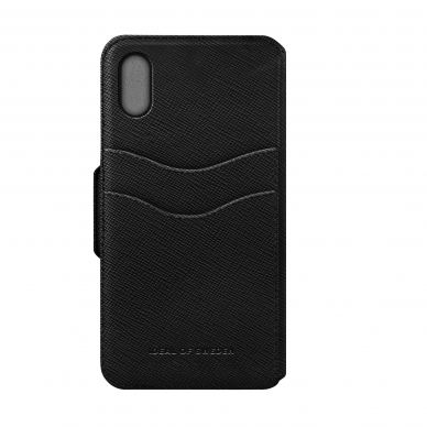 iPhone X/XS iDeal Of Sweden dėklas Wallet Black 1