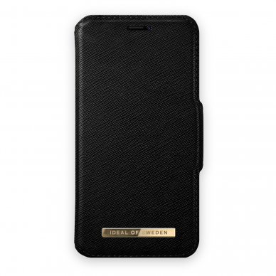 iPhone X/XS iDeal Of Sweden dėklas Wallet Black