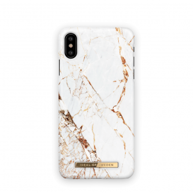 iPhone X/XS iDeal Of Sweden nugarėlė Carrara Gold