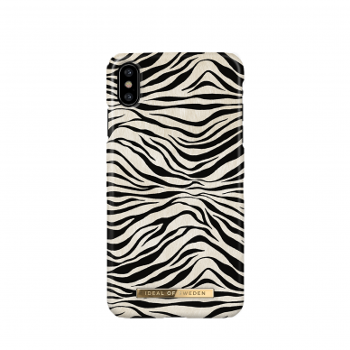 iPhone X/XS iDeal Of Sweden nugarėlė Zafari Zebra