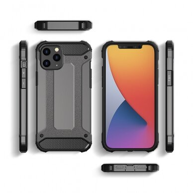 iPhone X/XS juoda ARMOR nugarėlė 3