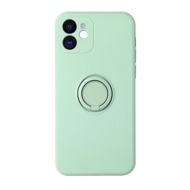 iPhone X/XS light green VENNUS SILICONE RING nugarėlė 2