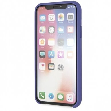 iPhone X/XS violetinė KARL LAGERFELD nugarėlė KLHCPXSLVOG 5