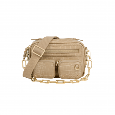 Jona Utility Crossbag iDeal Of Sweden Bag Warm Beige Croco