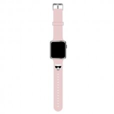 KARL LAGERFELD apyrankė pink Apple Watch 42/44/49mm