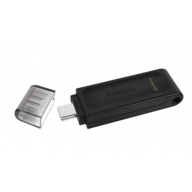 KINGSTON 64GB DT70 USB-C 3.2 raktas 2