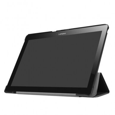 Lenovo Tab 10" series juodas TRIFOLD dėklas 6