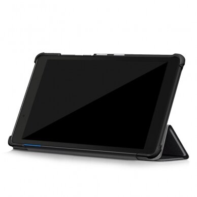 Lenovo Tab E8 8" juodas TRIFOLD dėklas 8