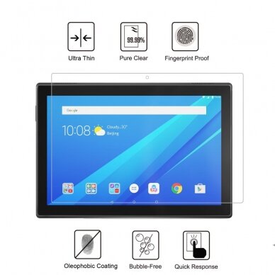 Lenovo Tab M10 10.1" apsauginis stiklas 1