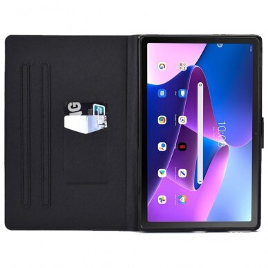 Lenovo Tab M10 (3rd Gen) fashion dėklas Colorful Cat 1