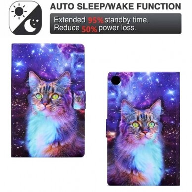 Lenovo Tab M10 (3rd Gen) fashion dėklas Colorful Cat 5