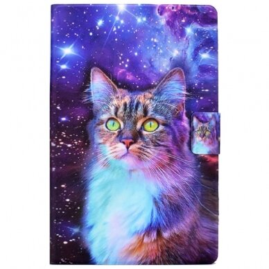 Lenovo Tab M10 (3rd Gen) fashion dėklas Colorful Cat 7