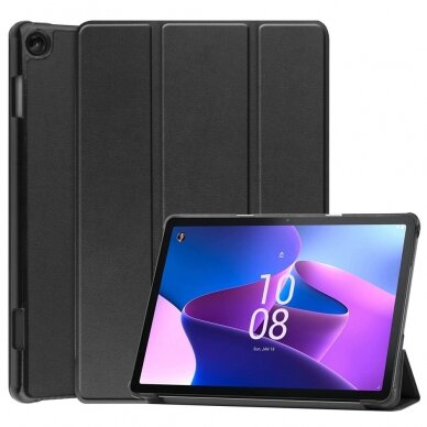 Lenovo Tab M10 (3rd Gen) juodas TRIFOLD dėklas