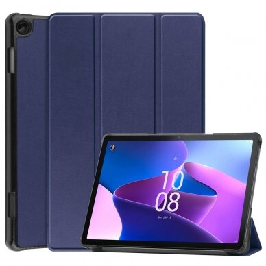 Lenovo Tab M10 (3rd Gen) mėlynas TRIFOLD dėklas