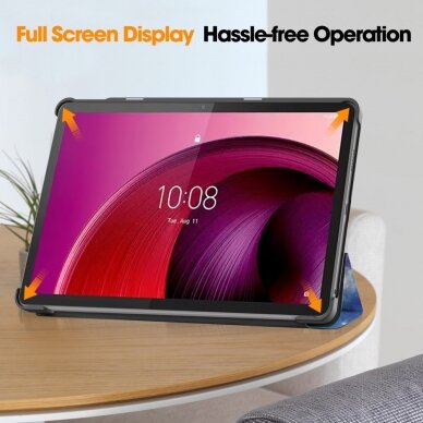 Lenovo Tab M10 5G 10.6" TRIFOLD dėklas Galaxy 3