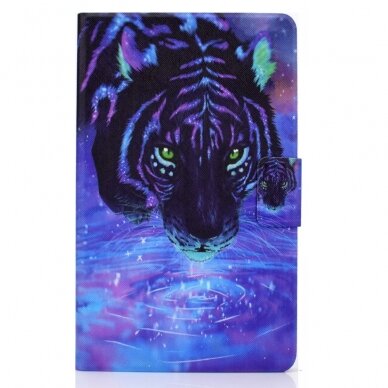 Lenovo Tab M10 GEN2 10" Tracy fashion dėklas Colorful Tiger 3