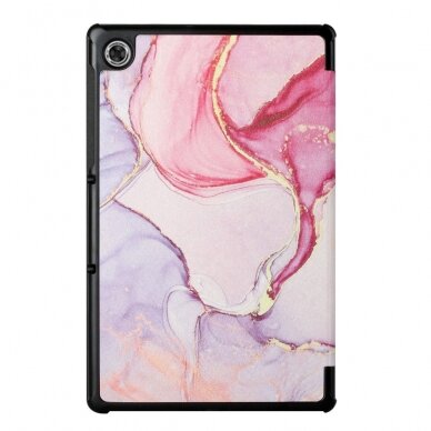 Lenovo Tab M10 GEN2 10" TRIFOLD dėklas Pink Marble 7