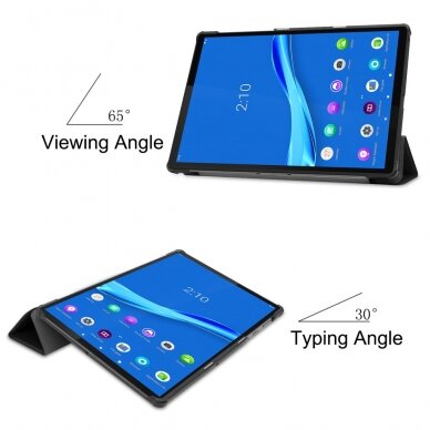 Lenovo Tab M10 PLUS 10.3" black TRIFOLD dėklas 2