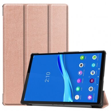 Lenovo Tab M10 PLUS 10.3" rausvas TRIFOLD dėklas