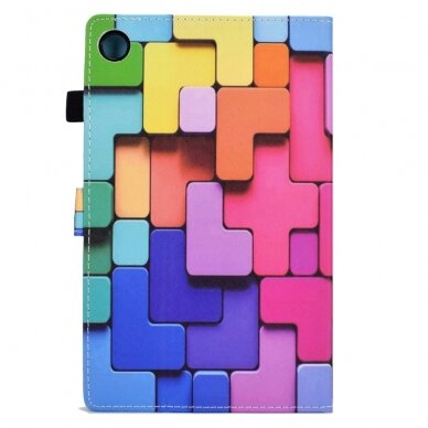 Lenovo Tab M10 PLUS (3rd Gen) fashion dėklas Colorful Geometry 2