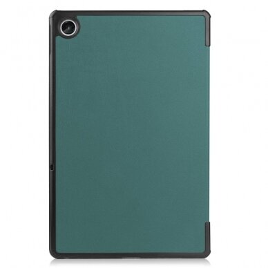 Lenovo Tab M10 PLUS (3rd Gen) dark green TRIFOLD dėklas 1