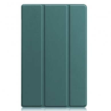 Lenovo Tab M10 PLUS (3rd Gen) dark green TRIFOLD dėklas 9