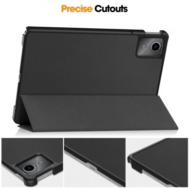 Lenovo Tab M11 black TRIFOLD dėklas 6