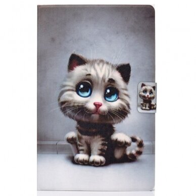 Lenovo Tab M11 Tracy fashion dėklas Cat With Blue Eyes 7