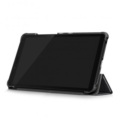 Lenovo Tab M7 juodas TRIFOLD dėklas 9