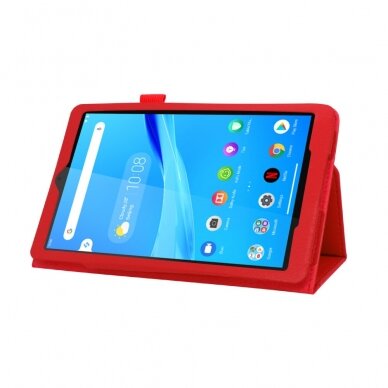 Lenovo Tab M8 8" raudonas PLAIM dėklas 2