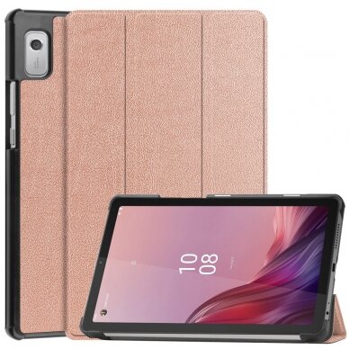 Lenovo Tab M9 9" gold TRIFOLD dėklas