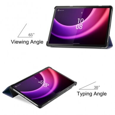 Lenovo Tab P11 (2nd Gen) 11.5" mėlynas TRIFOLD dėklas 6