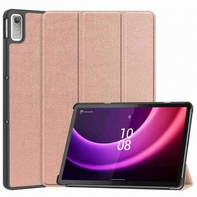 Lenovo Tab P11 (2nd Gen) 11.5" rausvas TRIFOLD dėklas