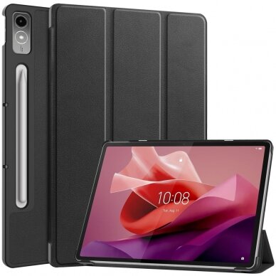 Lenovo Tab P12 12.7" black TRIFOLD dėklas