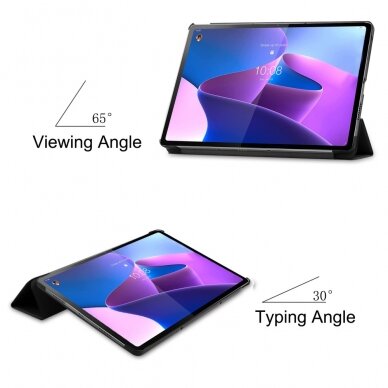 Lenovo Tab P12 PRO 12.6" black TRIFOLD dėklas 7