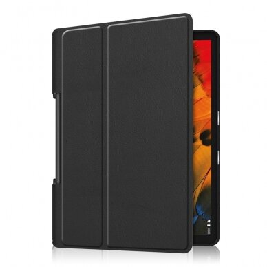 Lenovo Yoga Smart Tab 10.1/Tab 5 juodas TRIFOLD dėklas 4