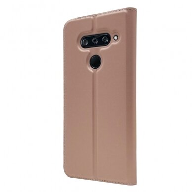 LG V40 ThinQ rausvas SMART PREMIUM2 dėklas 7