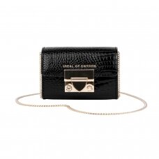 Liv Padlock iDeal Of Sweden Wallet Neo Noir Croco