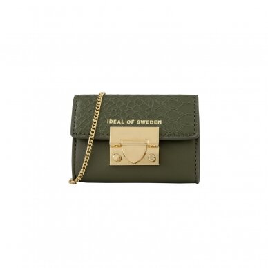 Liv Padlock iDeal Of Sweden Wallet Green Snake 1