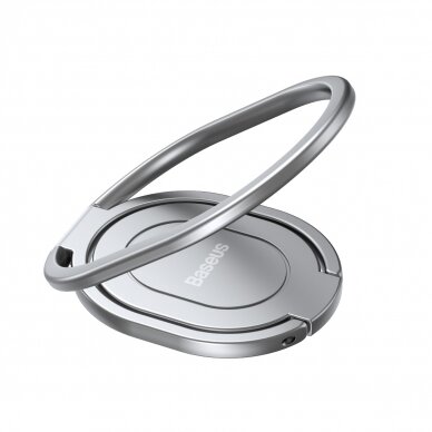 Magnetinis laikiklis grey BASEUS SINGLE-RING SUCH000013 4