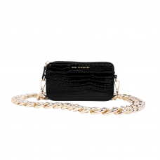 Nano Chain iDeal Of Sweden Bag Neo Noir Croco