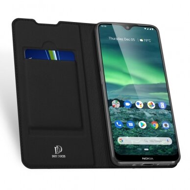 NOKIA 2.3 juodas DUX DUCIS dėklas 2