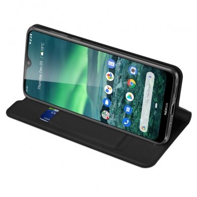 NOKIA 2.3 juodas DUX DUCIS dėklas 4