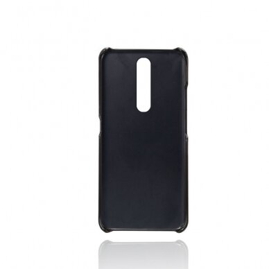 Nokia 2.4 Tracy Leather Card juoda nugarėlė 4