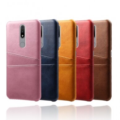 Nokia 2.4 Tracy Leather Card juoda nugarėlė 6