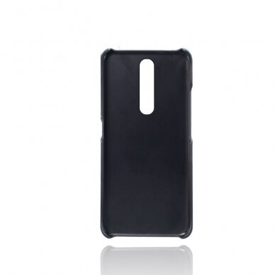 Nokia 2.4 Tracy Leather Card mėlyna nugarėlė 4